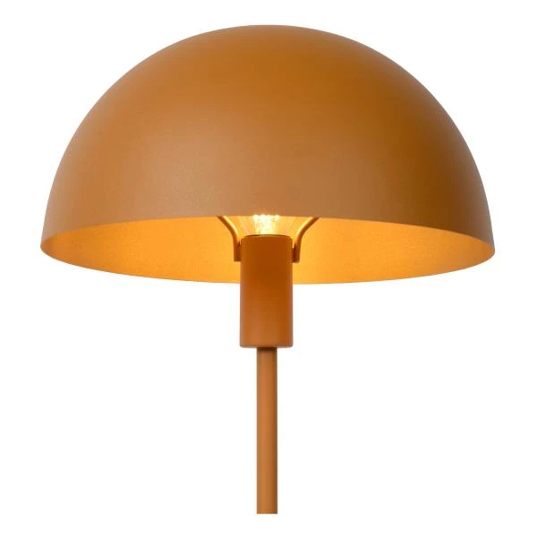 Lucide SIEMON - Lampe de table - Ø 25 cm - 1xE14 - Jaune Ocre - détail 1